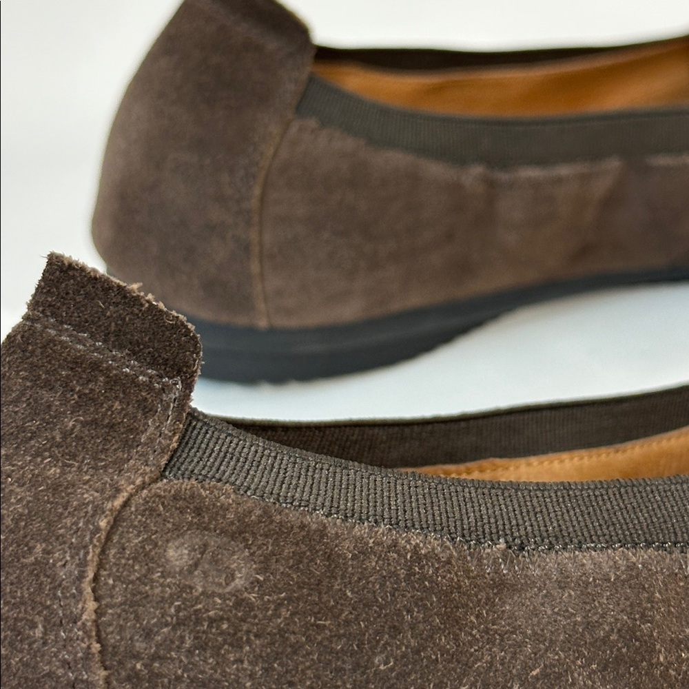 Josef Seibel Pippa 33 Vulcano Brown Suede Flats Size 37(6-6.5) - Picture 12 of 15